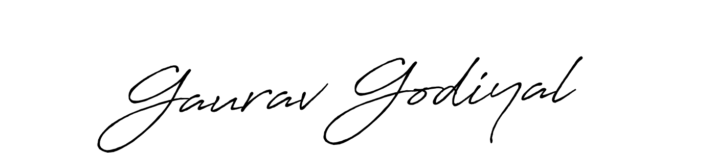 You should practise on your own different ways (Antro_Vectra_Bolder) to write your name (Gaurav Godiyal) in signature. don't let someone else do it for you. Gaurav Godiyal signature style 7 images and pictures png