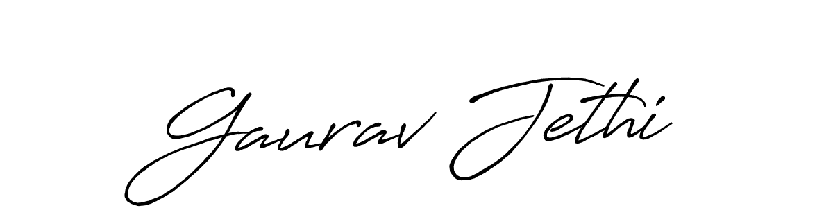if you are searching for the best signature style for your name Gaurav Jethi. so please give up your signature search. here we have designed multiple signature styles  using Antro_Vectra_Bolder. Gaurav Jethi signature style 7 images and pictures png