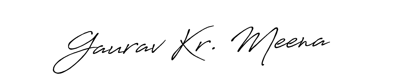 Also You can easily find your signature by using the search form. We will create Gaurav Kr. Meena name handwritten signature images for you free of cost using Antro_Vectra_Bolder sign style. Gaurav Kr. Meena signature style 7 images and pictures png