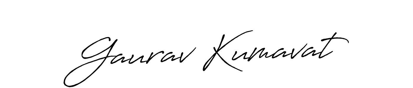 This is the best signature style for the Gaurav Kumavat name. Also you like these signature font (Antro_Vectra_Bolder). Mix name signature. Gaurav Kumavat signature style 7 images and pictures png