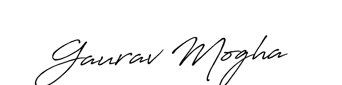 Similarly Antro_Vectra_Bolder is the best handwritten signature design. Signature creator online .You can use it as an online autograph creator for name Gaurav Mogha. Gaurav Mogha signature style 7 images and pictures png