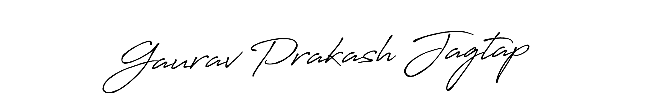 How to make Gaurav Prakash Jagtap signature? Antro_Vectra_Bolder is a professional autograph style. Create handwritten signature for Gaurav Prakash Jagtap name. Gaurav Prakash Jagtap signature style 7 images and pictures png