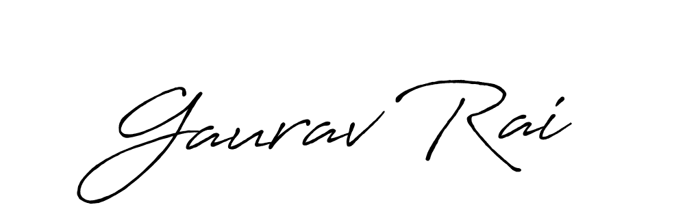 Also You can easily find your signature by using the search form. We will create Gaurav Rai name handwritten signature images for you free of cost using Antro_Vectra_Bolder sign style. Gaurav Rai signature style 7 images and pictures png