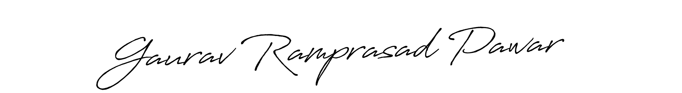 How to Draw Gaurav Ramprasad Pawar signature style? Antro_Vectra_Bolder is a latest design signature styles for name Gaurav Ramprasad Pawar. Gaurav Ramprasad Pawar signature style 7 images and pictures png