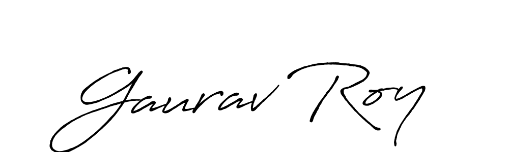 Also You can easily find your signature by using the search form. We will create Gaurav Roy name handwritten signature images for you free of cost using Antro_Vectra_Bolder sign style. Gaurav Roy signature style 7 images and pictures png