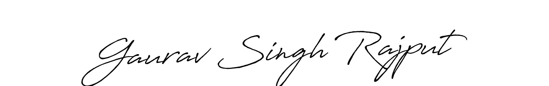 Gaurav Singh Rajput stylish signature style. Best Handwritten Sign (Antro_Vectra_Bolder) for my name. Handwritten Signature Collection Ideas for my name Gaurav Singh Rajput. Gaurav Singh Rajput signature style 7 images and pictures png