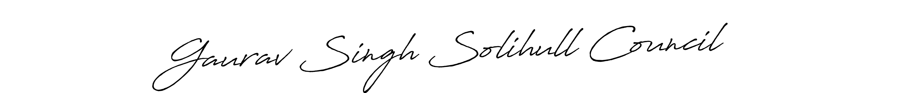 Gaurav Singh Solihull Council stylish signature style. Best Handwritten Sign (Antro_Vectra_Bolder) for my name. Handwritten Signature Collection Ideas for my name Gaurav Singh Solihull Council. Gaurav Singh Solihull Council signature style 7 images and pictures png