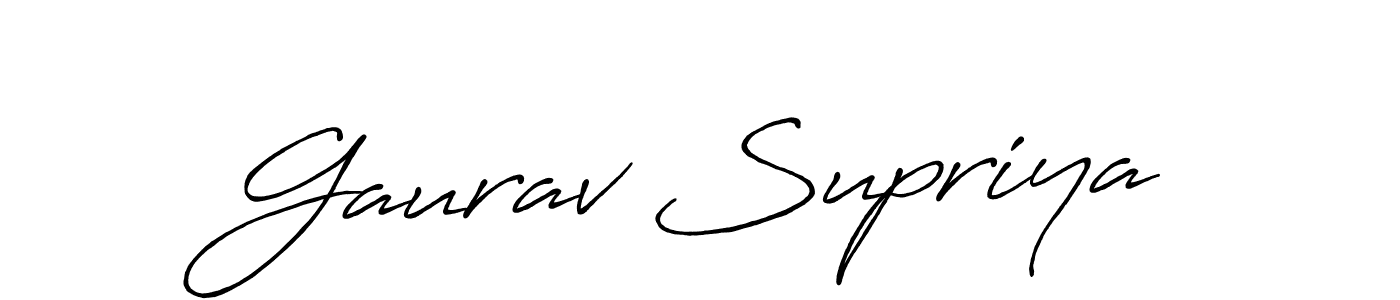 Here are the top 10 professional signature styles for the name Gaurav Supriya. These are the best autograph styles you can use for your name. Gaurav Supriya signature style 7 images and pictures png