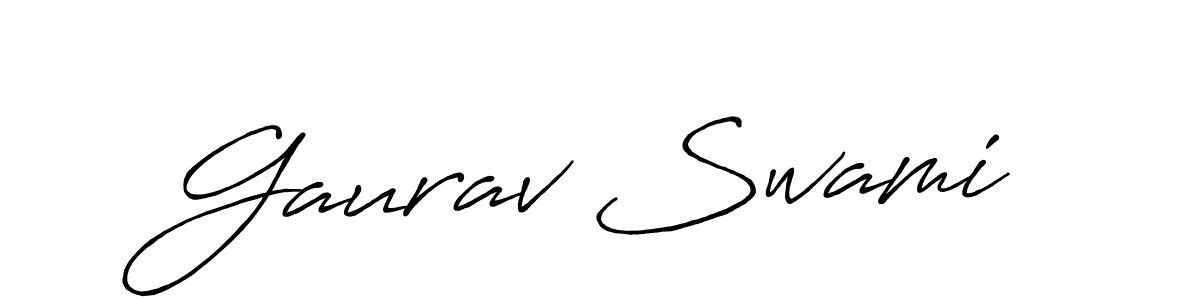 How to make Gaurav Swami signature? Antro_Vectra_Bolder is a professional autograph style. Create handwritten signature for Gaurav Swami name. Gaurav Swami signature style 7 images and pictures png