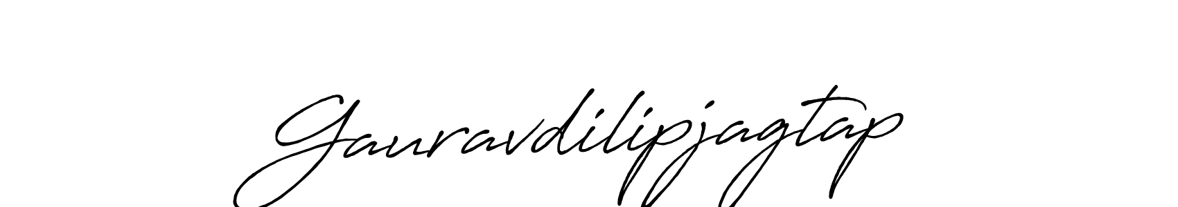 How to make Gauravdilipjagtap signature? Antro_Vectra_Bolder is a professional autograph style. Create handwritten signature for Gauravdilipjagtap name. Gauravdilipjagtap signature style 7 images and pictures png