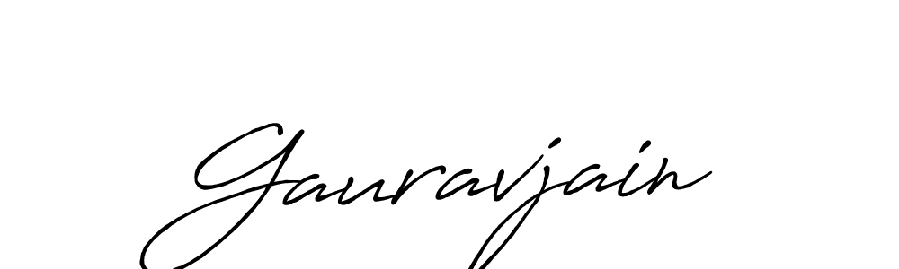 It looks lik you need a new signature style for name Gauravjain. Design unique handwritten (Antro_Vectra_Bolder) signature with our free signature maker in just a few clicks. Gauravjain signature style 7 images and pictures png