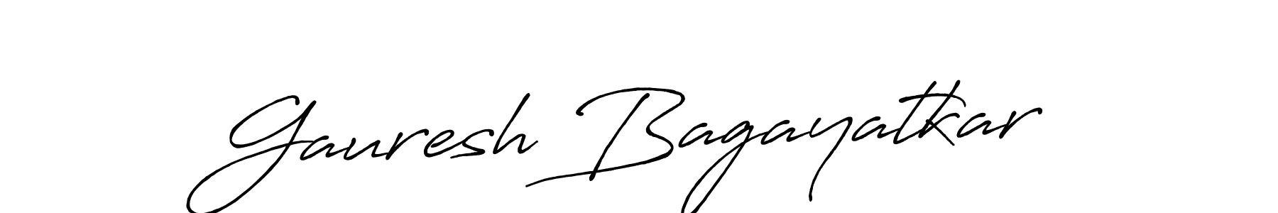 Make a beautiful signature design for name Gauresh Bagayatkar. Use this online signature maker to create a handwritten signature for free. Gauresh Bagayatkar signature style 7 images and pictures png