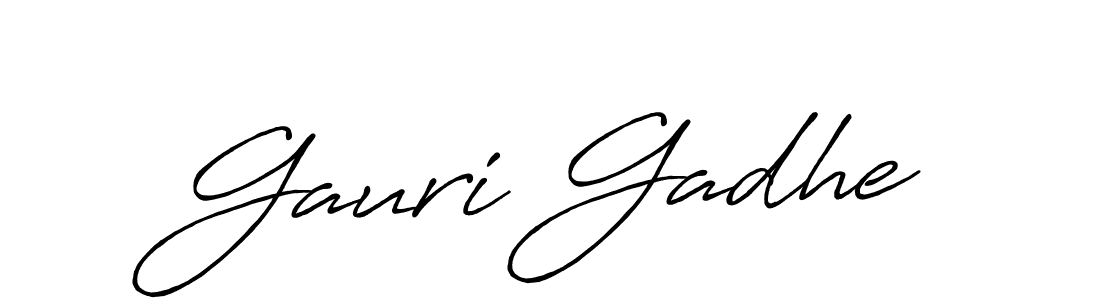 Check out images of Autograph of Gauri Gadhe name. Actor Gauri Gadhe Signature Style. Antro_Vectra_Bolder is a professional sign style online. Gauri Gadhe signature style 7 images and pictures png