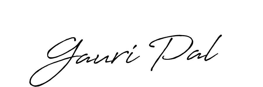 You can use this online signature creator to create a handwritten signature for the name Gauri Pal. This is the best online autograph maker. Gauri Pal signature style 7 images and pictures png