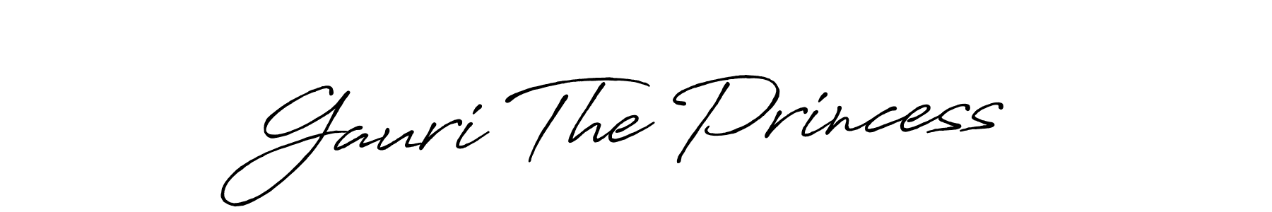 Make a beautiful signature design for name Gauri The Princess. Use this online signature maker to create a handwritten signature for free. Gauri The Princess signature style 7 images and pictures png