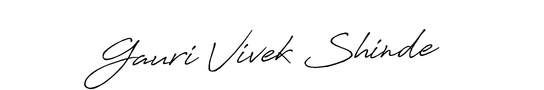 You can use this online signature creator to create a handwritten signature for the name Gauri Vivek Shinde. This is the best online autograph maker. Gauri Vivek Shinde signature style 7 images and pictures png