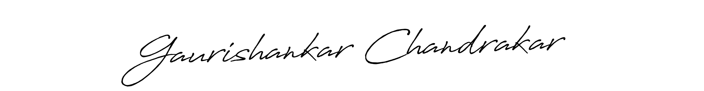Make a beautiful signature design for name Gaurishankar Chandrakar. Use this online signature maker to create a handwritten signature for free. Gaurishankar Chandrakar signature style 7 images and pictures png