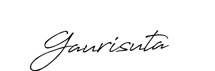 Also You can easily find your signature by using the search form. We will create Gaurisuta name handwritten signature images for you free of cost using Antro_Vectra_Bolder sign style. Gaurisuta signature style 7 images and pictures png