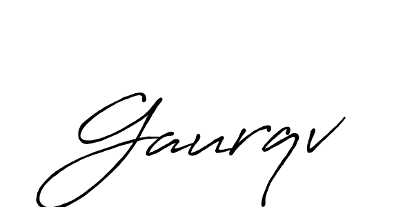 How to Draw Gaurqv signature style? Antro_Vectra_Bolder is a latest design signature styles for name Gaurqv. Gaurqv signature style 7 images and pictures png