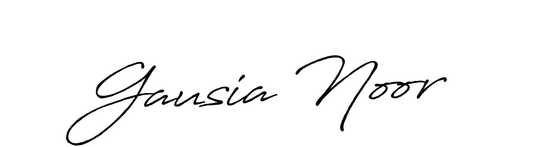 Once you've used our free online signature maker to create your best signature Antro_Vectra_Bolder style, it's time to enjoy all of the benefits that Gausia Noor name signing documents. Gausia Noor signature style 7 images and pictures png