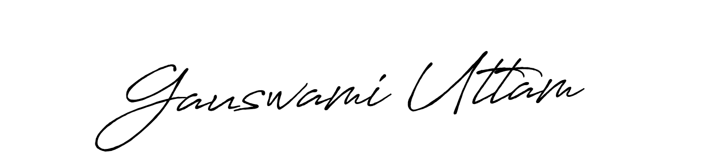 Here are the top 10 professional signature styles for the name Gauswami Uttam. These are the best autograph styles you can use for your name. Gauswami Uttam signature style 7 images and pictures png