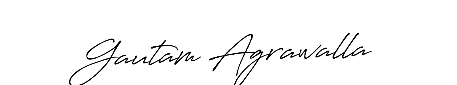Make a short Gautam Agrawalla signature style. Manage your documents anywhere anytime using Antro_Vectra_Bolder. Create and add eSignatures, submit forms, share and send files easily. Gautam Agrawalla signature style 7 images and pictures png