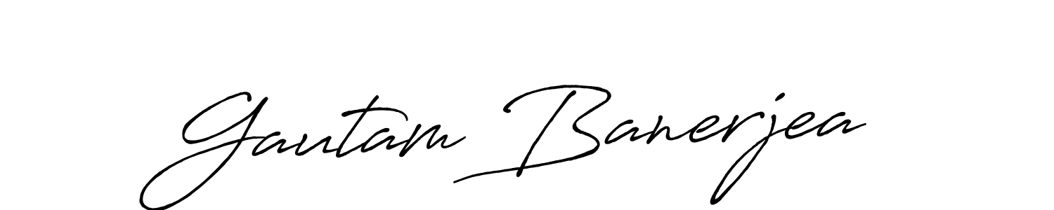 Also You can easily find your signature by using the search form. We will create Gautam Banerjea name handwritten signature images for you free of cost using Antro_Vectra_Bolder sign style. Gautam Banerjea signature style 7 images and pictures png