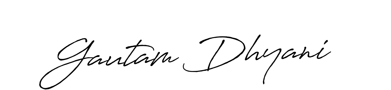 The best way (Antro_Vectra_Bolder) to make a short signature is to pick only two or three words in your name. The name Gautam Dhyani include a total of six letters. For converting this name. Gautam Dhyani signature style 7 images and pictures png