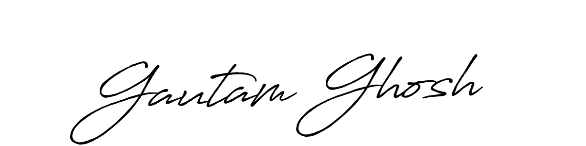 Also You can easily find your signature by using the search form. We will create Gautam Ghosh name handwritten signature images for you free of cost using Antro_Vectra_Bolder sign style. Gautam Ghosh signature style 7 images and pictures png