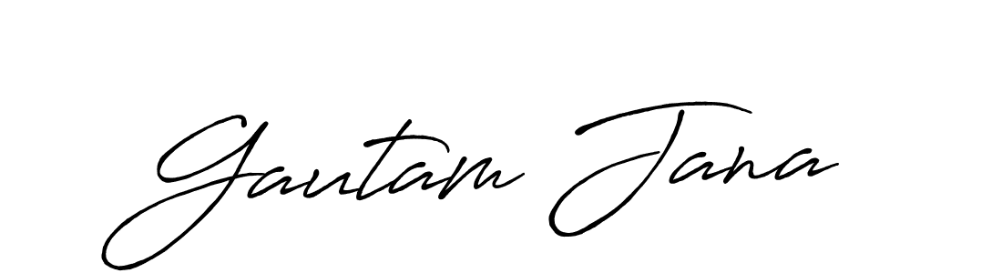 How to make Gautam Jana signature? Antro_Vectra_Bolder is a professional autograph style. Create handwritten signature for Gautam Jana name. Gautam Jana signature style 7 images and pictures png