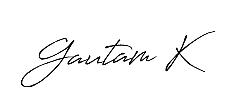 You can use this online signature creator to create a handwritten signature for the name Gautam K. This is the best online autograph maker. Gautam K signature style 7 images and pictures png
