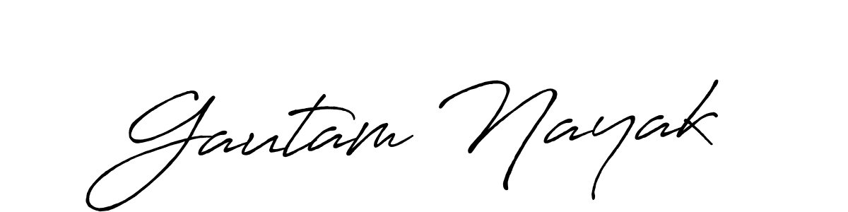 How to Draw Gautam Nayak signature style? Antro_Vectra_Bolder is a latest design signature styles for name Gautam Nayak. Gautam Nayak signature style 7 images and pictures png