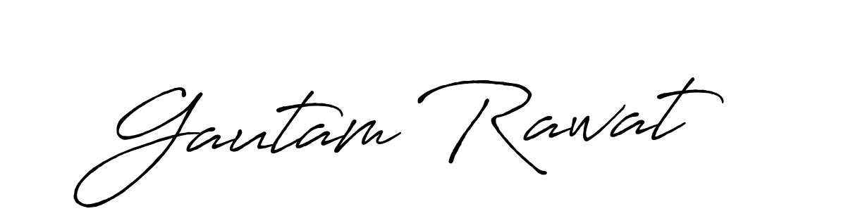 It looks lik you need a new signature style for name Gautam Rawat. Design unique handwritten (Antro_Vectra_Bolder) signature with our free signature maker in just a few clicks. Gautam Rawat signature style 7 images and pictures png