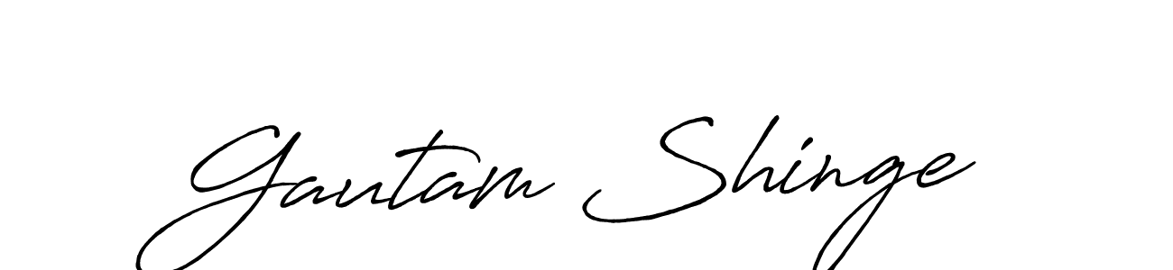 Antro_Vectra_Bolder is a professional signature style that is perfect for those who want to add a touch of class to their signature. It is also a great choice for those who want to make their signature more unique. Get Gautam Shinge name to fancy signature for free. Gautam Shinge signature style 7 images and pictures png