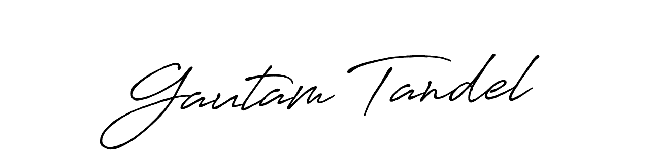 Here are the top 10 professional signature styles for the name Gautam Tandel. These are the best autograph styles you can use for your name. Gautam Tandel signature style 7 images and pictures png