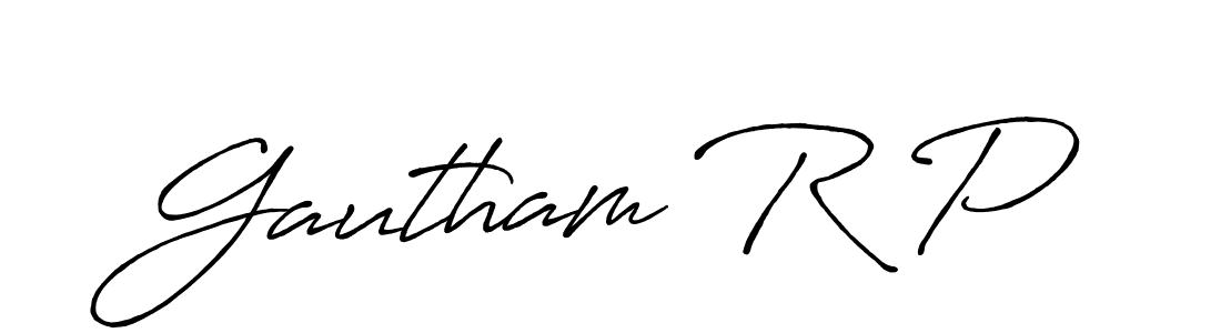 You should practise on your own different ways (Antro_Vectra_Bolder) to write your name (Gautham R P) in signature. don't let someone else do it for you. Gautham R P signature style 7 images and pictures png