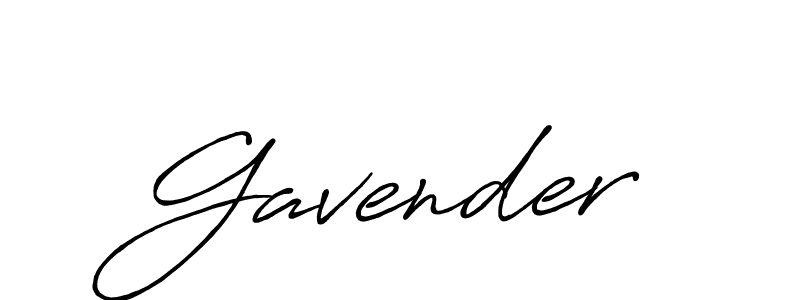 The best way (Antro_Vectra_Bolder) to make a short signature is to pick only two or three words in your name. The name Gavender include a total of six letters. For converting this name. Gavender signature style 7 images and pictures png