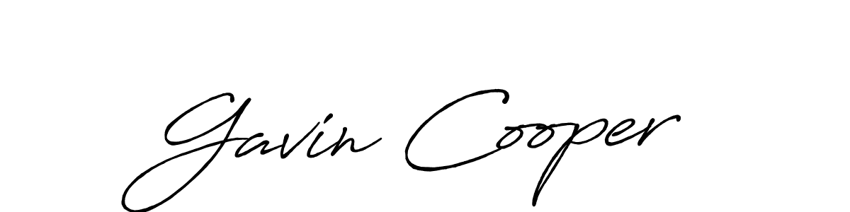 Also we have Gavin Cooper name is the best signature style. Create professional handwritten signature collection using Antro_Vectra_Bolder autograph style. Gavin Cooper signature style 7 images and pictures png