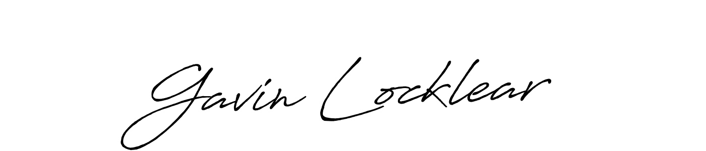 How to make Gavin Locklear name signature. Use Antro_Vectra_Bolder style for creating short signs online. This is the latest handwritten sign. Gavin Locklear signature style 7 images and pictures png