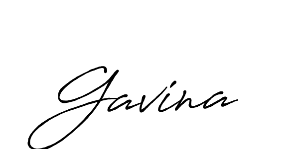 You should practise on your own different ways (Antro_Vectra_Bolder) to write your name (Gavina) in signature. don't let someone else do it for you. Gavina signature style 7 images and pictures png