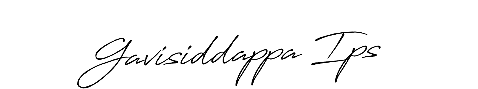 Make a beautiful signature design for name Gavisiddappa Ips. Use this online signature maker to create a handwritten signature for free. Gavisiddappa Ips signature style 7 images and pictures png