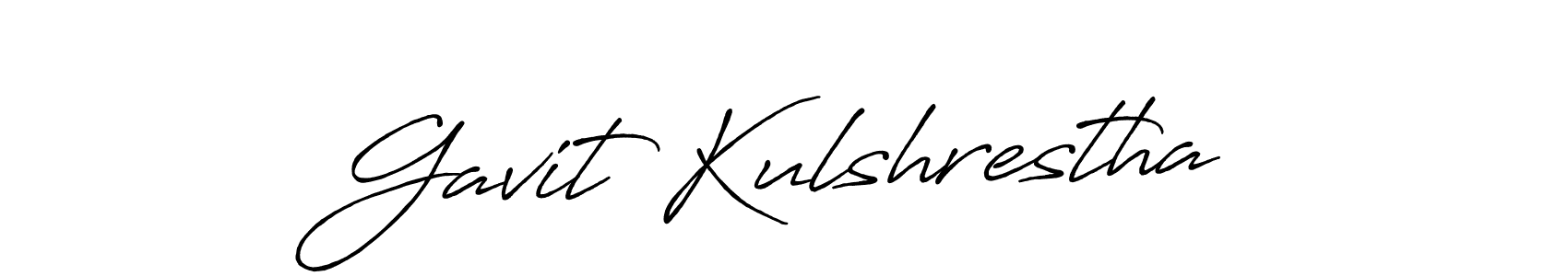 Make a short Gavit Kulshrestha signature style. Manage your documents anywhere anytime using Antro_Vectra_Bolder. Create and add eSignatures, submit forms, share and send files easily. Gavit Kulshrestha signature style 7 images and pictures png