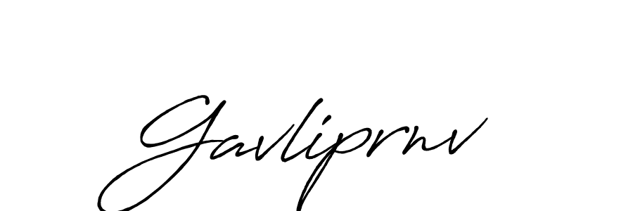 Create a beautiful signature design for name Gavliprnv. With this signature (Antro_Vectra_Bolder) fonts, you can make a handwritten signature for free. Gavliprnv signature style 7 images and pictures png