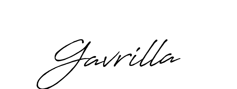 if you are searching for the best signature style for your name Gavrilla. so please give up your signature search. here we have designed multiple signature styles  using Antro_Vectra_Bolder. Gavrilla signature style 7 images and pictures png