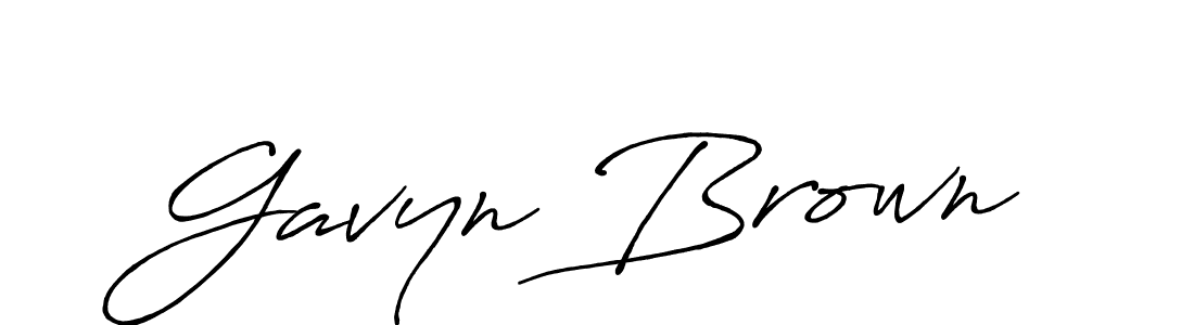 Make a beautiful signature design for name Gavyn Brown. Use this online signature maker to create a handwritten signature for free. Gavyn Brown signature style 7 images and pictures png