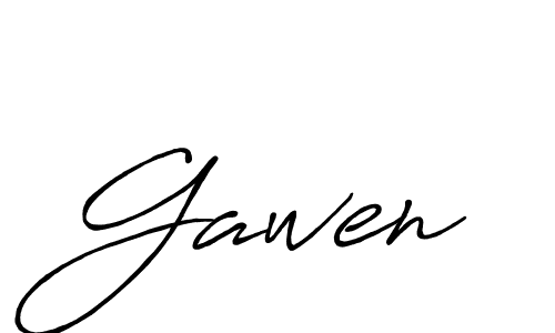 Make a beautiful signature design for name Gawen. Use this online signature maker to create a handwritten signature for free. Gawen signature style 7 images and pictures png