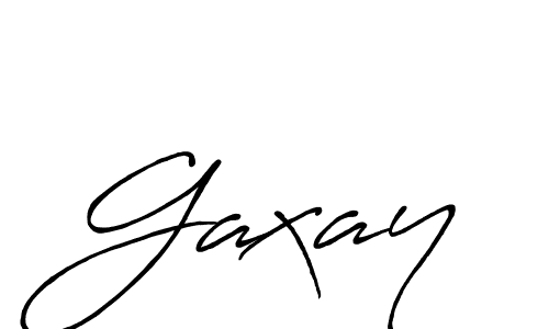 Gaxay stylish signature style. Best Handwritten Sign (Antro_Vectra_Bolder) for my name. Handwritten Signature Collection Ideas for my name Gaxay. Gaxay signature style 7 images and pictures png