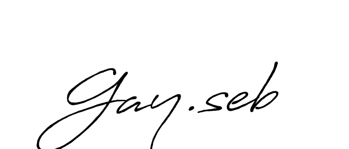 This is the best signature style for the Gay.seb name. Also you like these signature font (Antro_Vectra_Bolder). Mix name signature. Gay.seb signature style 7 images and pictures png