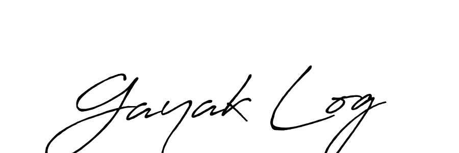 It looks lik you need a new signature style for name Gayak Log. Design unique handwritten (Antro_Vectra_Bolder) signature with our free signature maker in just a few clicks. Gayak Log signature style 7 images and pictures png