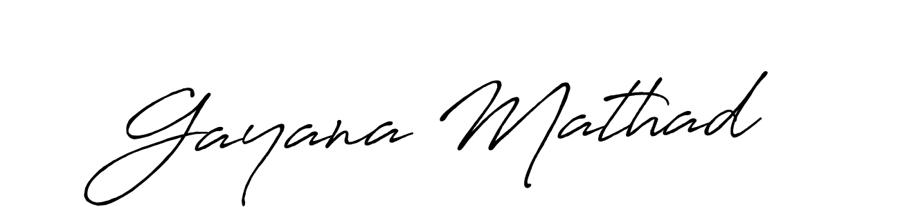 Check out images of Autograph of Gayana Mathad name. Actor Gayana Mathad Signature Style. Antro_Vectra_Bolder is a professional sign style online. Gayana Mathad signature style 7 images and pictures png